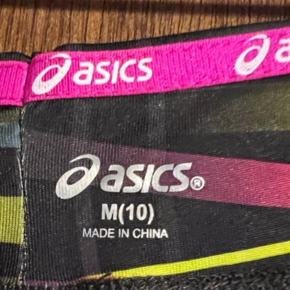 ASICS Girls Multi Printed Legging---Size [M] - Picture 4 of 4